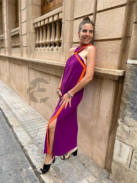 Vestido Bicolor